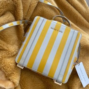 Charles & Keith backpack/one shoulder bag. New!